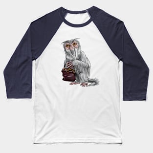 Invisible sloth Baseball T-Shirt